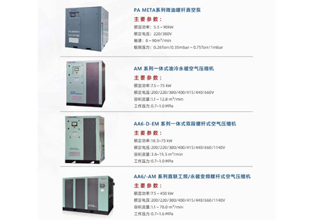 上海菲彩国际空压机组事业部综合产品手册-菲彩国际